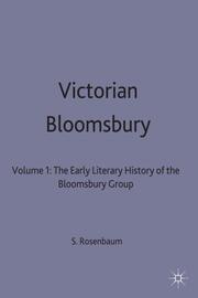 Victorian Bloomsbury - Cover