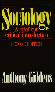 Sociology: A Brief but Critical Introduction - Cover