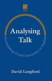 Analysing Talk