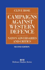 Campaigns Against Western Defence - Cover
