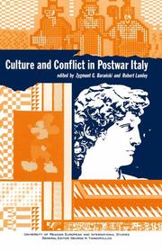 Culture and Conflict in Postwar Italy