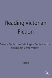 Reading Victorian Fiction - Cover