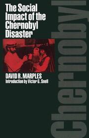 The Social Impact of the Chernobyl Disaster - Cover