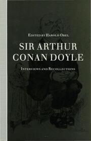 Sir Arthur Conan Doyle - Cover