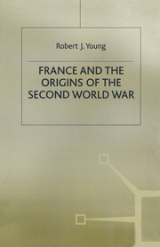 France and the Origins of the Second World War - Cover