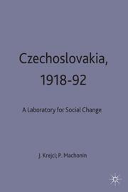 Czechoslovakia, 1918-92