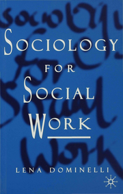 Sociology for Social Work - Cover