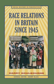 Race Relations in Britain Since 1945 - Cover