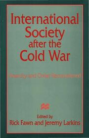 International Society after the Cold War