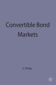 Convertible Bond Markets - Cover