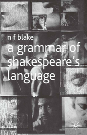 A Grammar of Shakespeare's Language - Cover