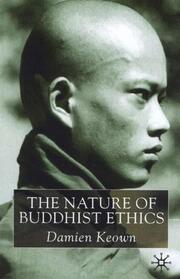 The Nature of Buddhist Ethics - Cover