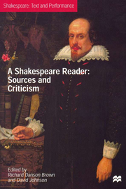 A Shakespeare Reader