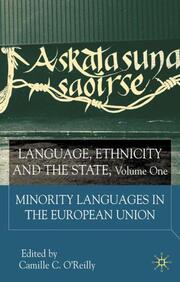 Language, Ethnicity and the State, Volume 1