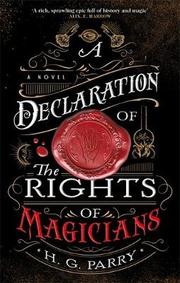A Declaration of the Rights of Magicians - Cover