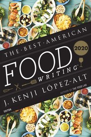 The Best American Food Writing 2020 - Cover
