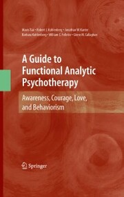 A Guide to Functional Analytic Psychotherapy - Cover