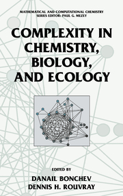 Complexity in Chemistry, Biology, and Ecology - Cover
