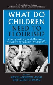 What Do Children Need to Flourish? - Cover