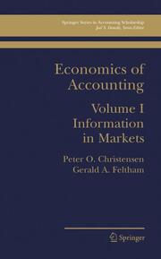 Economics of Accounting I