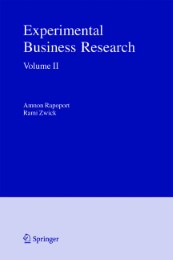 Experimental Business Research - Illustrationen 1
