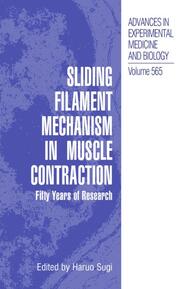 Sliding Filament Mechanism in Muscle Contraction - Cover