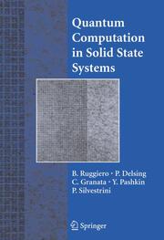 Quantum Computation in Solid State Systems