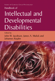 Handbook of Intellectual and Developemental Disabilities