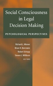 Social Consciousness in Legal Decision Making - Cover