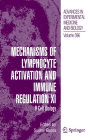 Mechanisms of Lymphocyte Activation and Immune Regulation XI - Cover