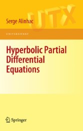 Hyperbolic Partial Differential Equations - Abbildung 1