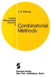 Combinatorial Methods - Cover