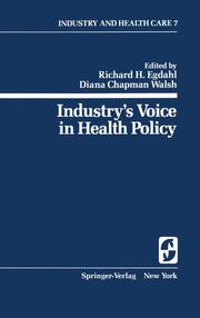 Industrys Voice in Health Policy
