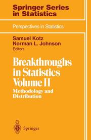 Breakthroughs in Statistics 2