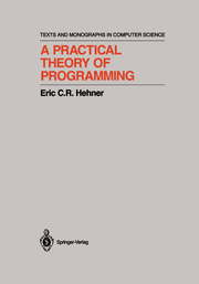 A Practical Theory of Programming