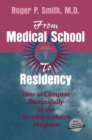 From Medical School to Residency - Cover