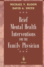 Brief Mental Health Interventions for the Family Physician - Cover