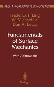 Fundamentales of Surface Mechanics