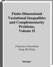 Finite-Dimensional Variational Inqualities and Complementarity Problems II