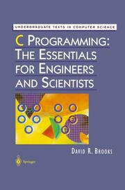 C Programming: The Essentials for Engineers and Scientists - Cover