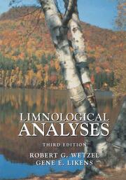Limonological Analyses