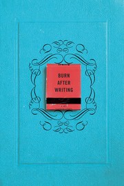 Burn After Writing (Blue)