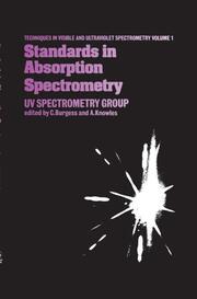 Standards in Absorption Spectrometry