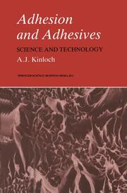 Adhesion and Adhesives - Cover