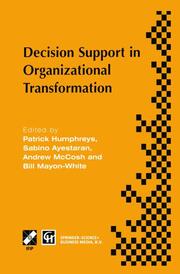 Decision Support in Organisational Transformation - Cover