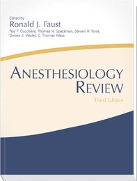 Anaesthesiology Review