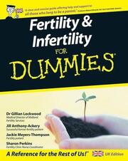 Fertility & Infertility For Dummies - Cover