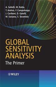 Sensitivity Analysis of Scientific Models - Cover