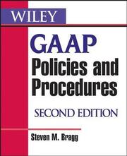 GAAP Policies and Procedures