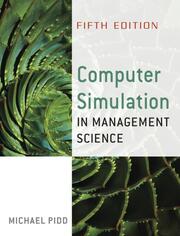 Computer Simulation in Management Science - Cover